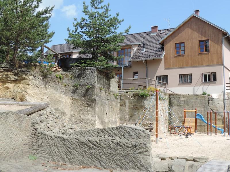 Ubytovaci Hostinec Na Skalach Budislav  ภายนอก รูปภาพ
